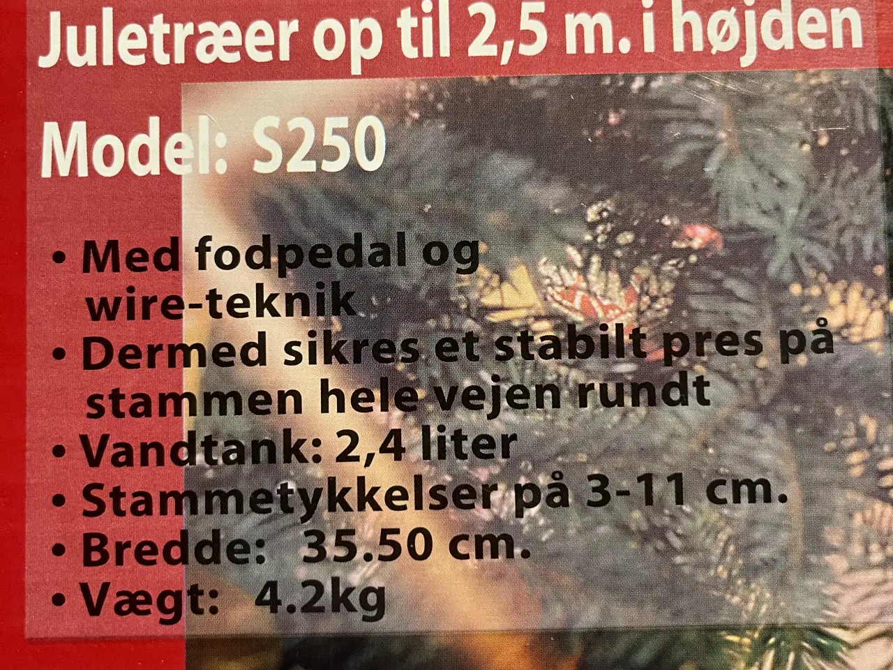 Billede 2 - Juletræsfod