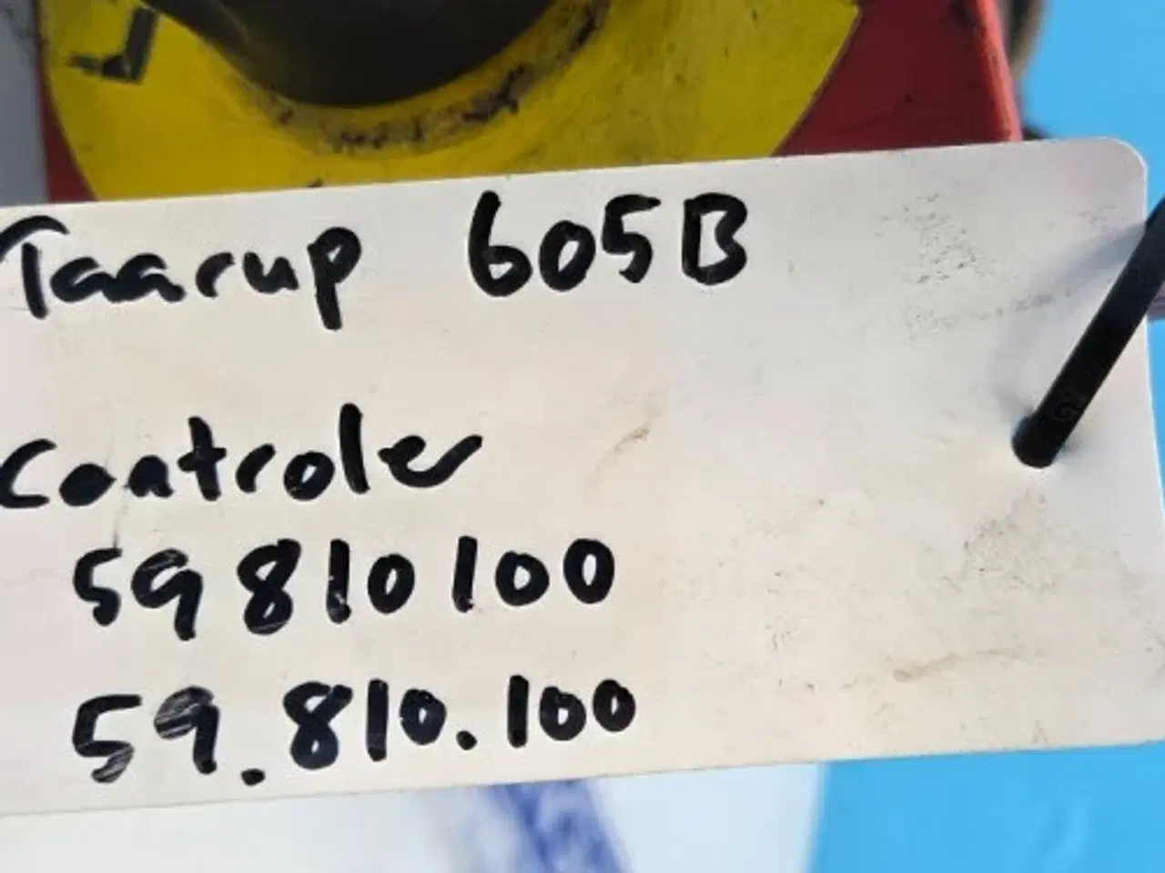 Billede 12 - Taarup 605B Kontroller 59810100