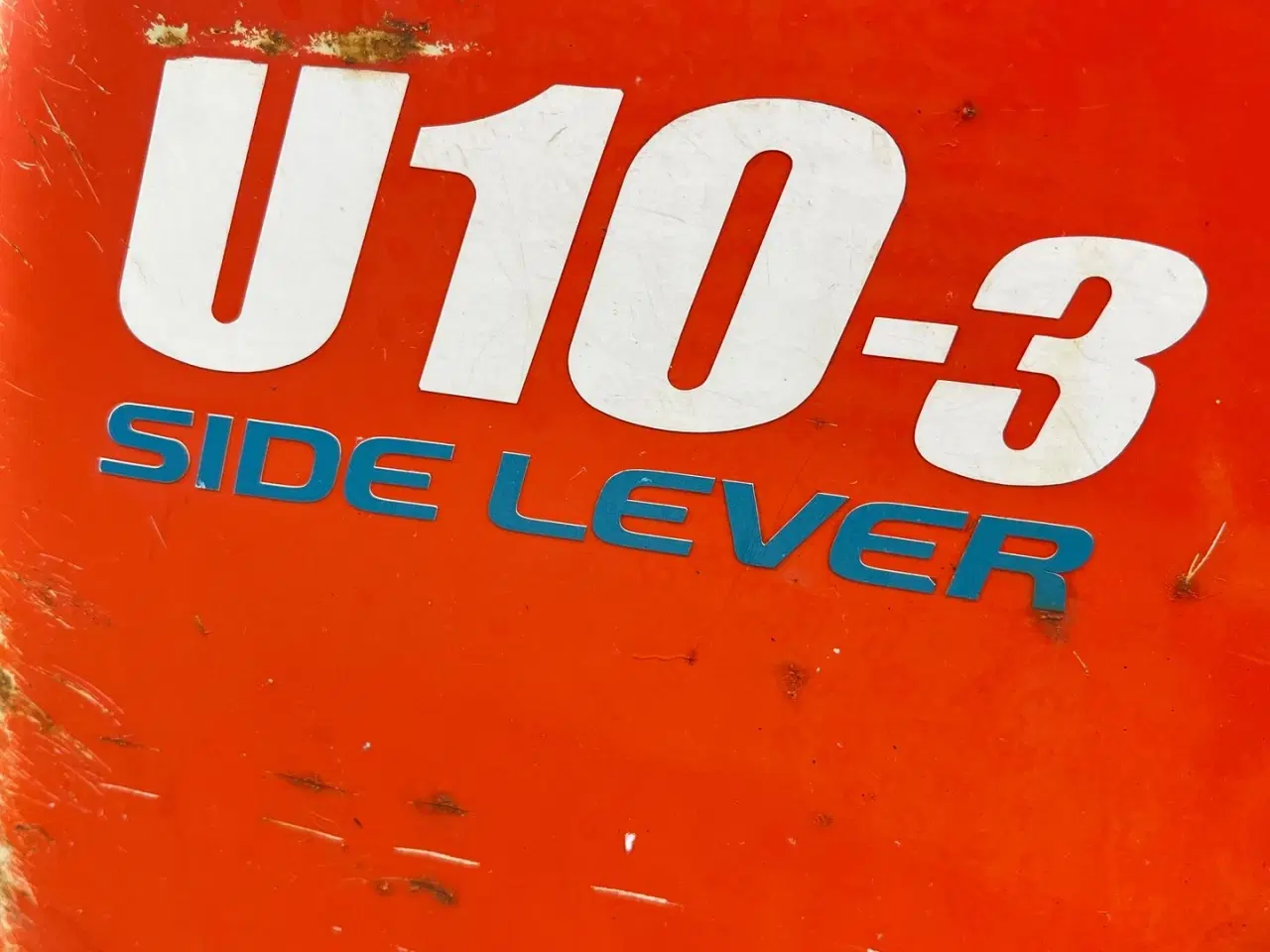 Billede 7 - Kubota U10-3 Side Lever med udskudsarm