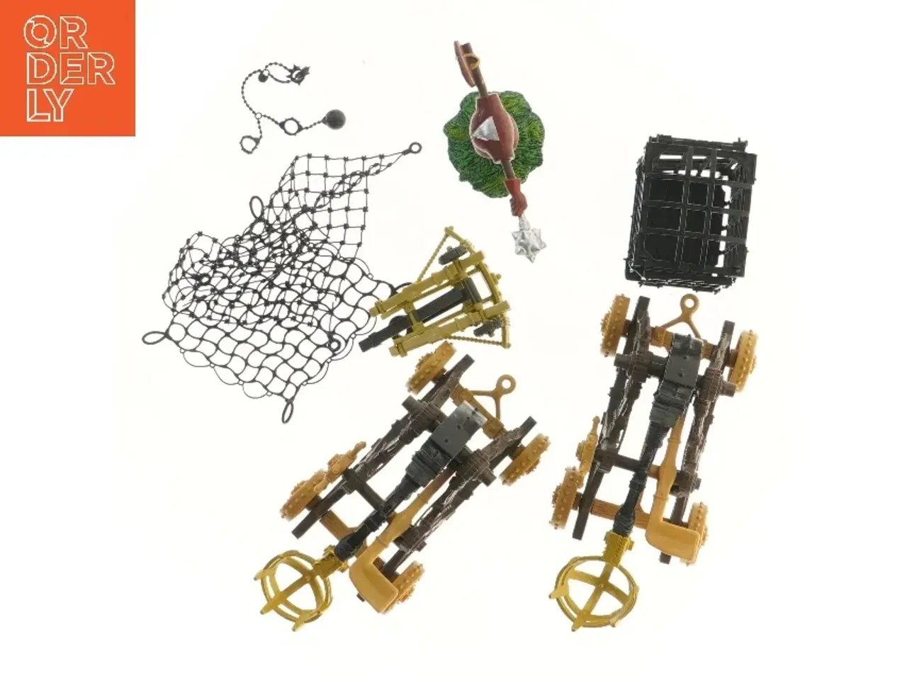 Billede 2 - Middelalder Legetøjskrigssæt (str. 12 cm)