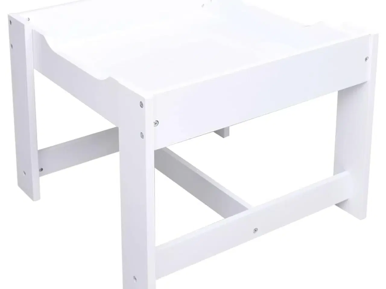 Billede 8 - Børnebord med 2 stole MDF hvid