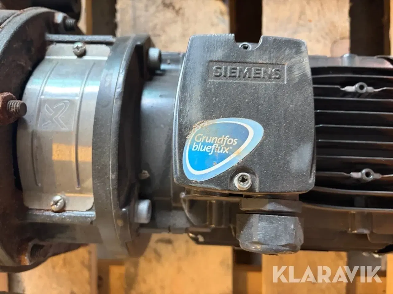 Billede 11 - Centrifugalpumper med elmotor Grundfos Blieflux 2 styk