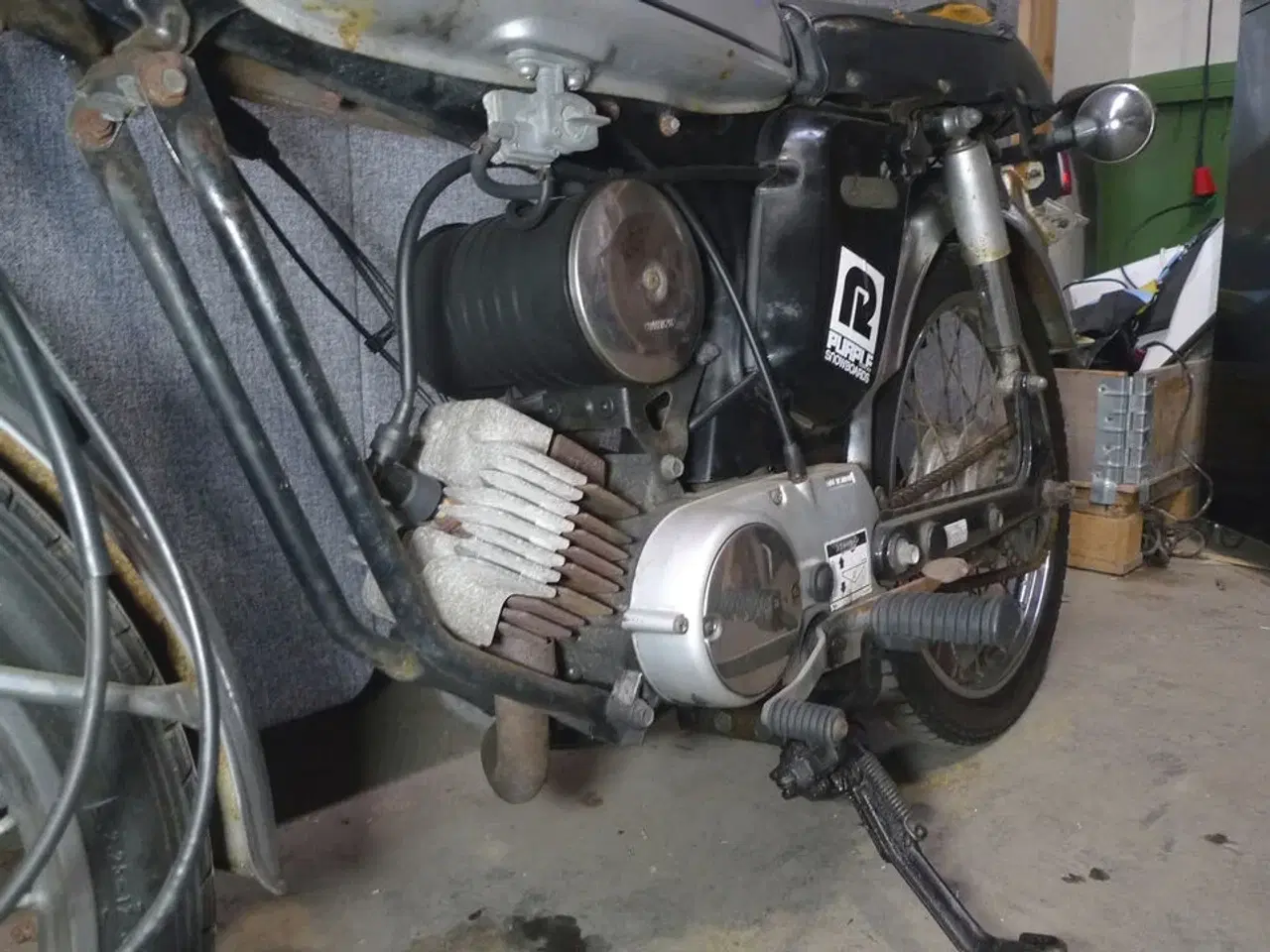 Billede 5 - Knallert, Yamaha YB1 4-gear drejeventilmotor 2107