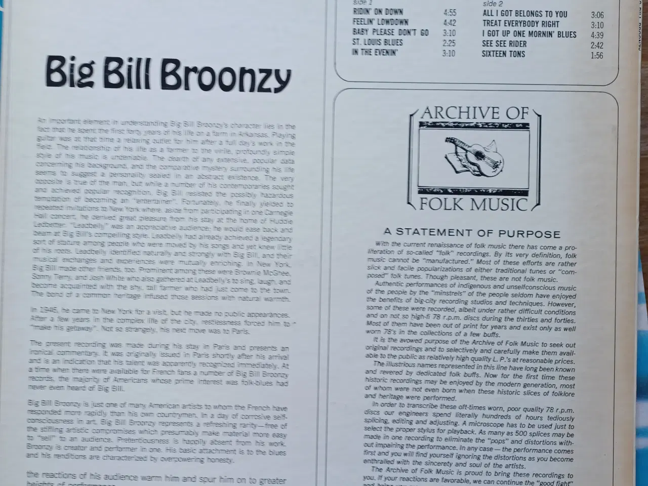 Billede 2 - Big Bill Broonzy