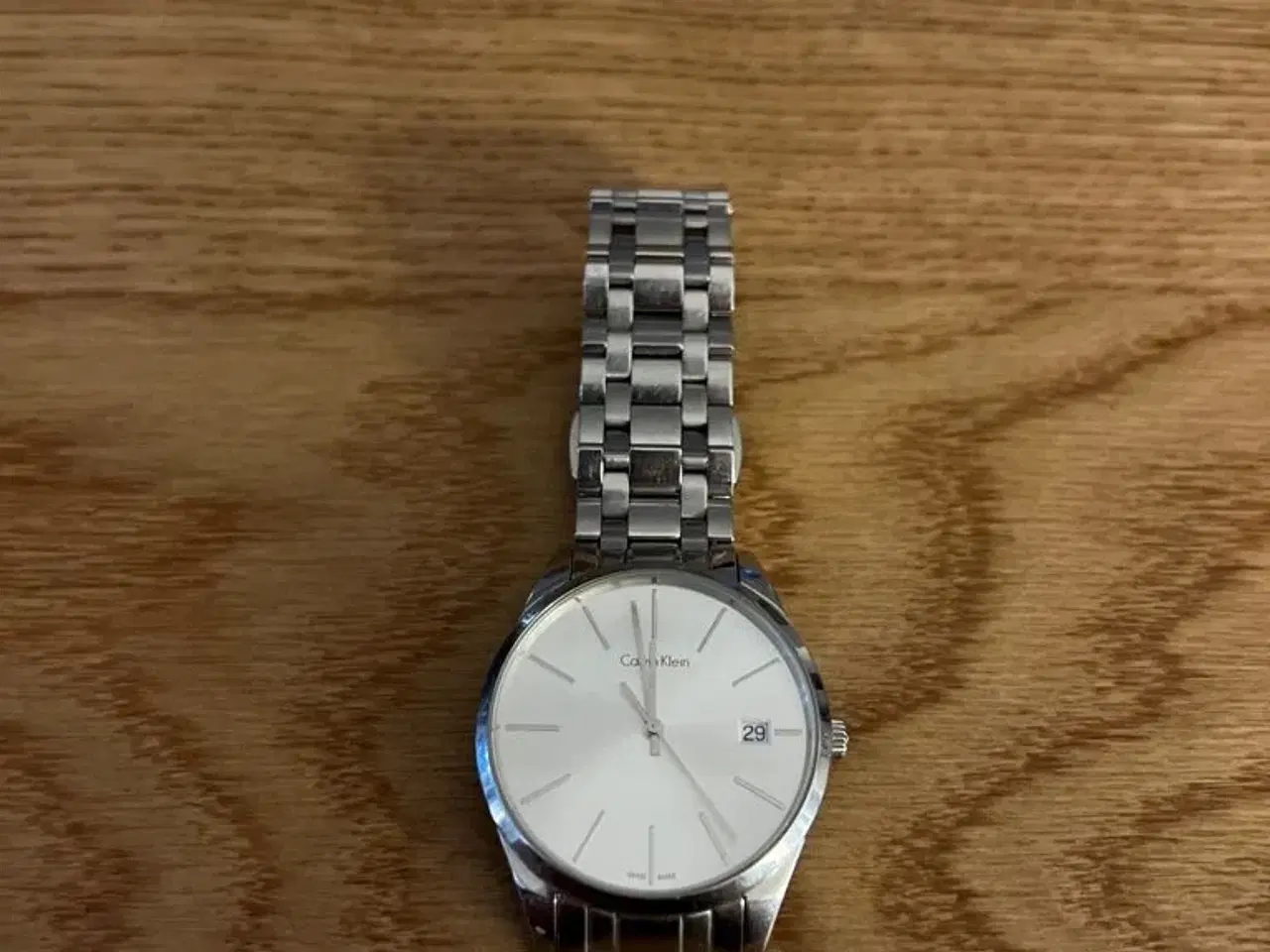 Billede 1 - Lækkert Calvin Klein ur med stållænke 