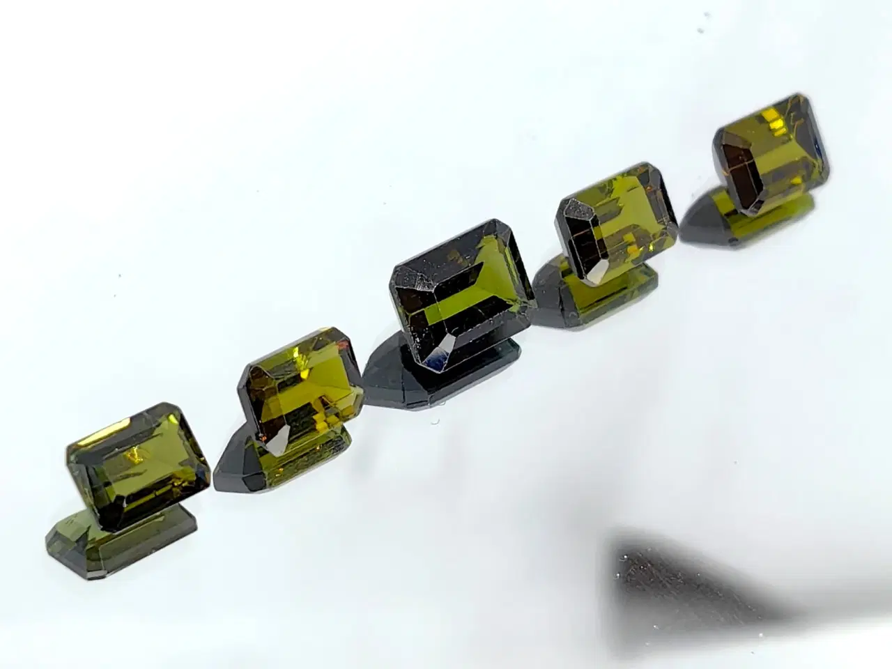 Billede 3 - 5 stkTurmalin - 6,52 ct 