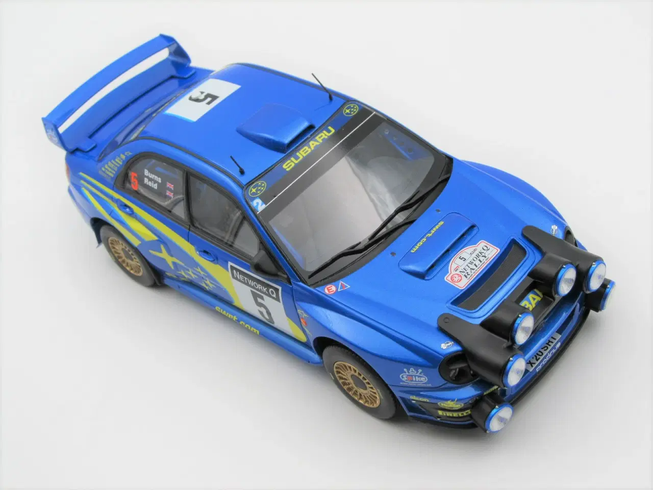 Billede 4 - 2001 Subaru Impreza WRX STI #5 "Night Lights" 1:18