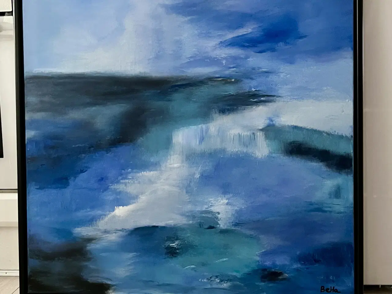 Billede 1 - 80x80 med ramme