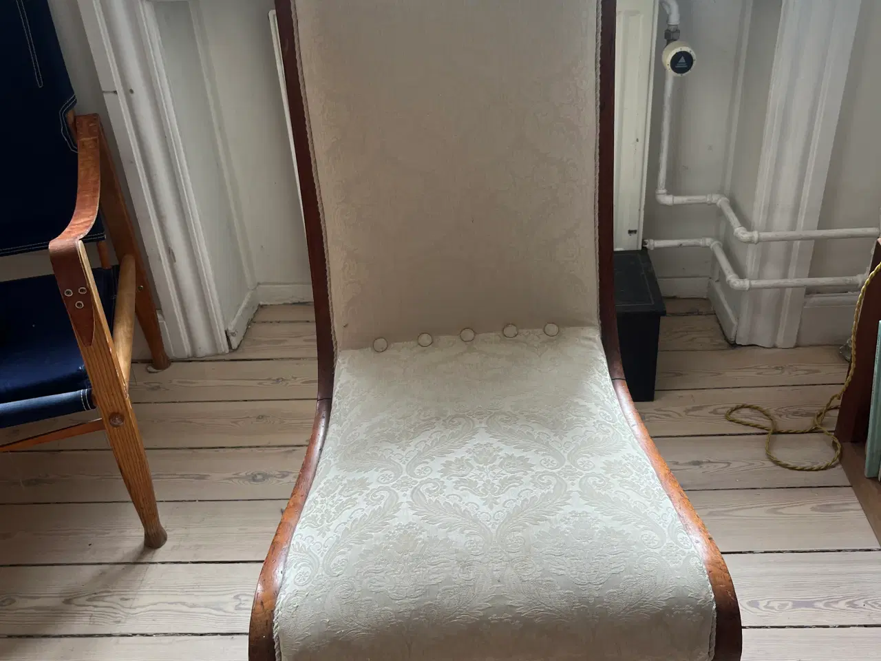 Billede 2 - Smuk polstret antik stol