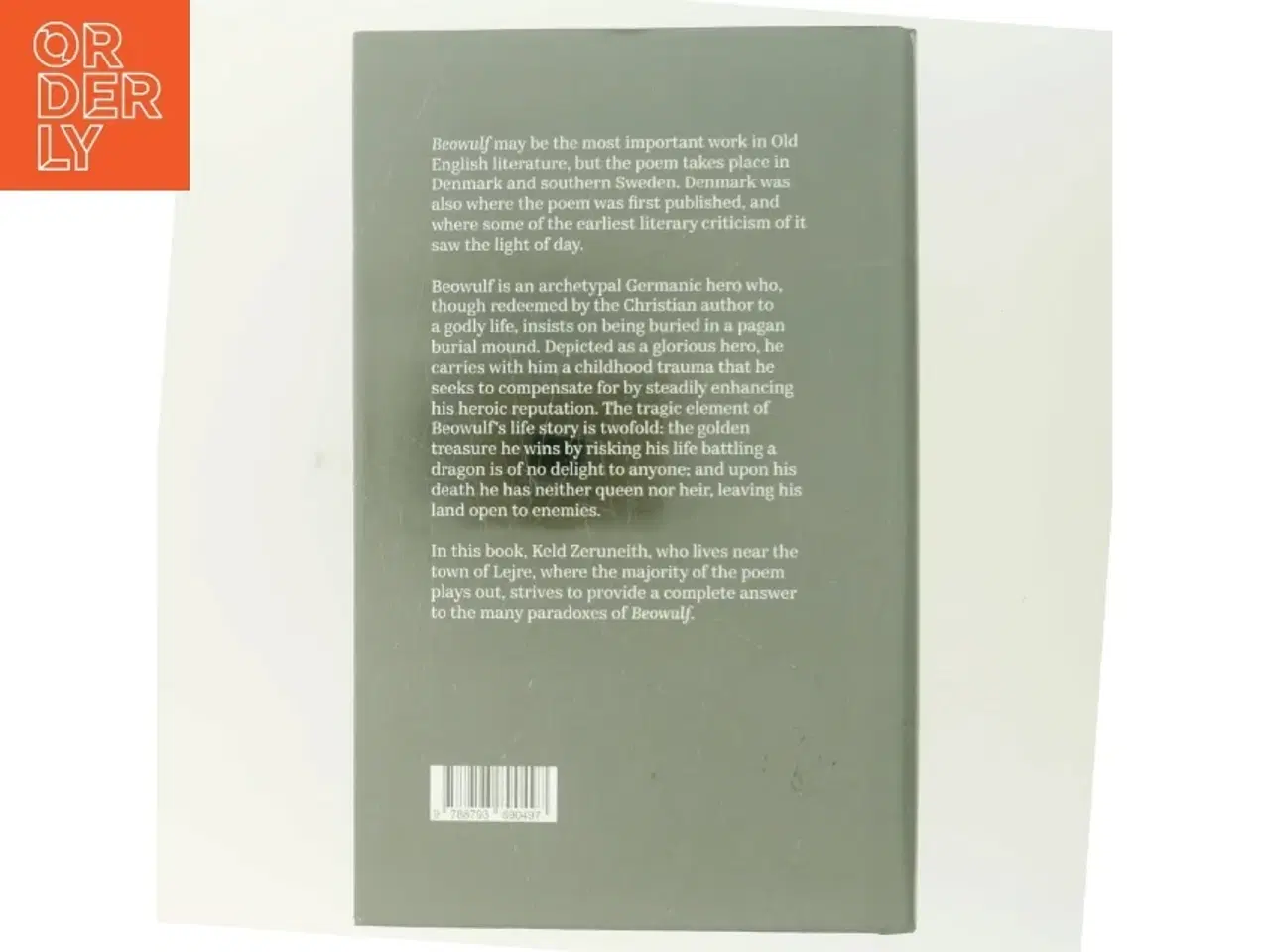 Billede 3 - Beowulf : the tragedy of a hero : a reading af Keld Zeruneith (Bog)