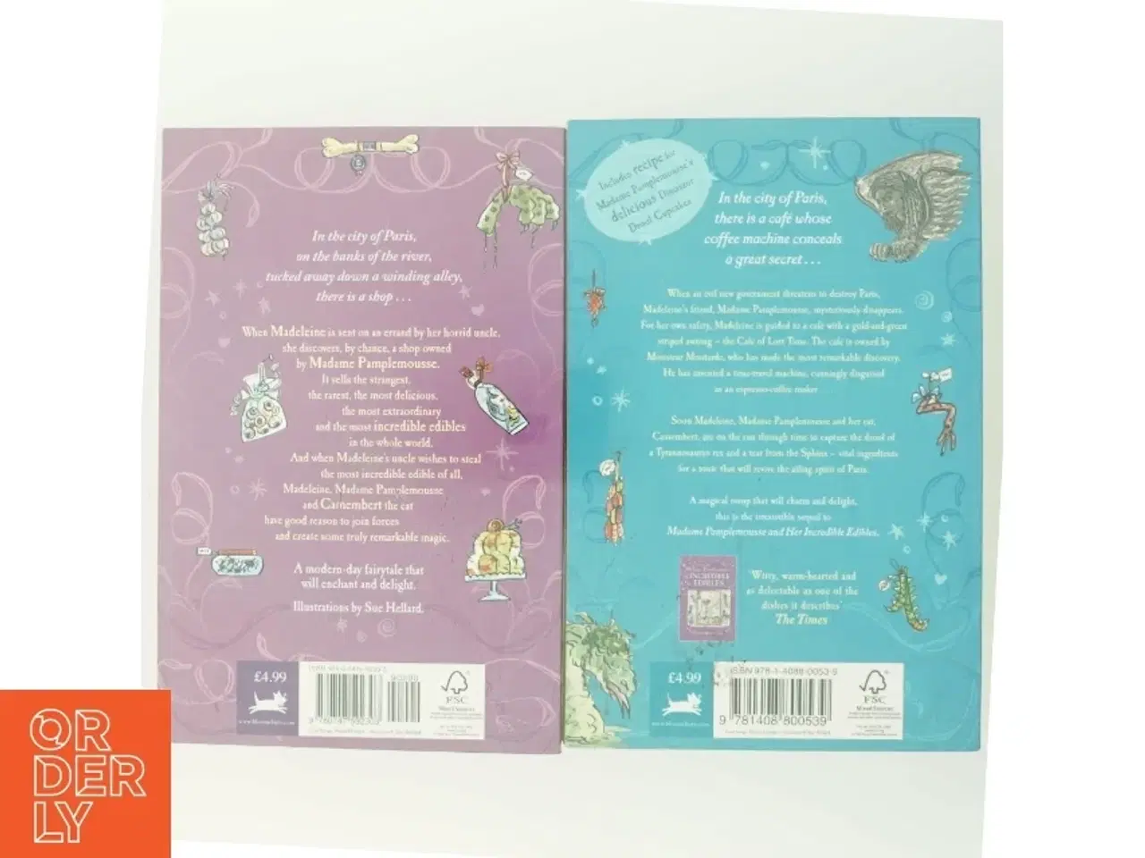Billede 3 - Madame Pamplemousse and the time- traveling café af Rupert Kingfisher (Bog)