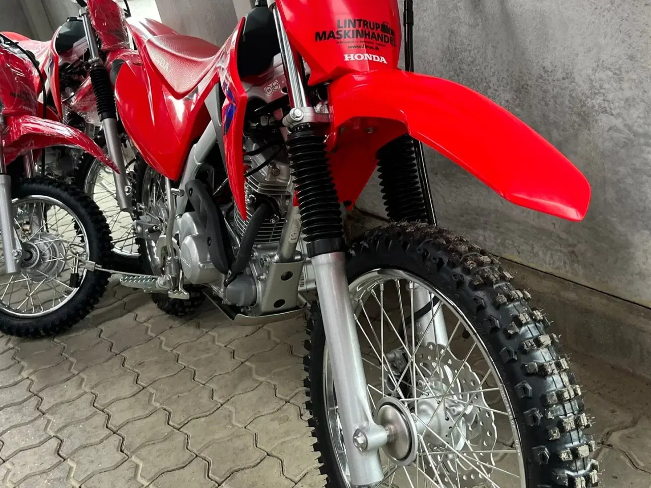 Billede 4 - Honda CRF 125 F DEMO. Rigtig crosser med gear og kobling. Super Fed