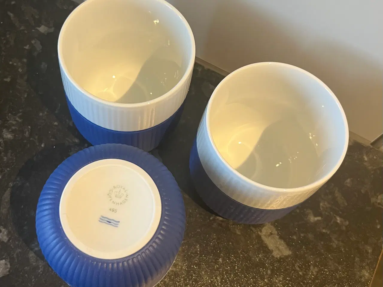 Billede 2 - Royal Copenhagen Kontrast Krus Koboltblå
