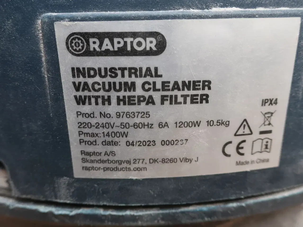 Billede 3 - Støvsuger RAPTOR