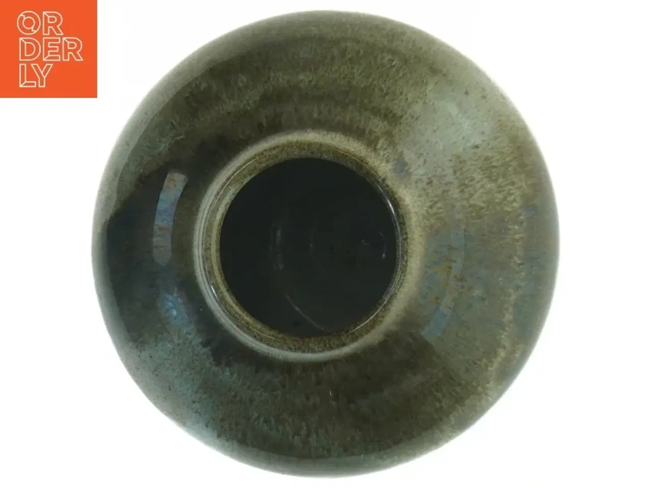 Billede 3 - Keramikvase (str. 16 cm lang. 15 cm i diameter)
