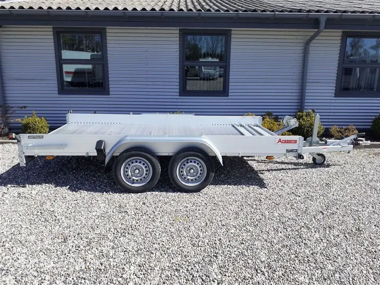 Billede 2 - 0 - Anssems AMT 1500   lille og fix auto/maskintrailer i aluminium.
