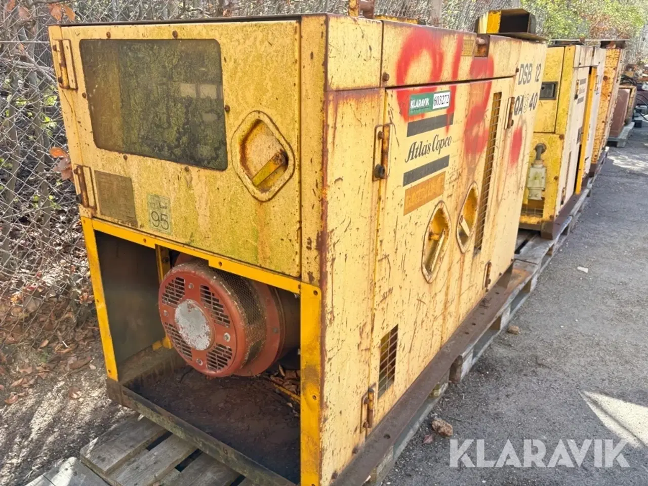 Billede 3 - Generator Atlas Copco Qas40 1 styk