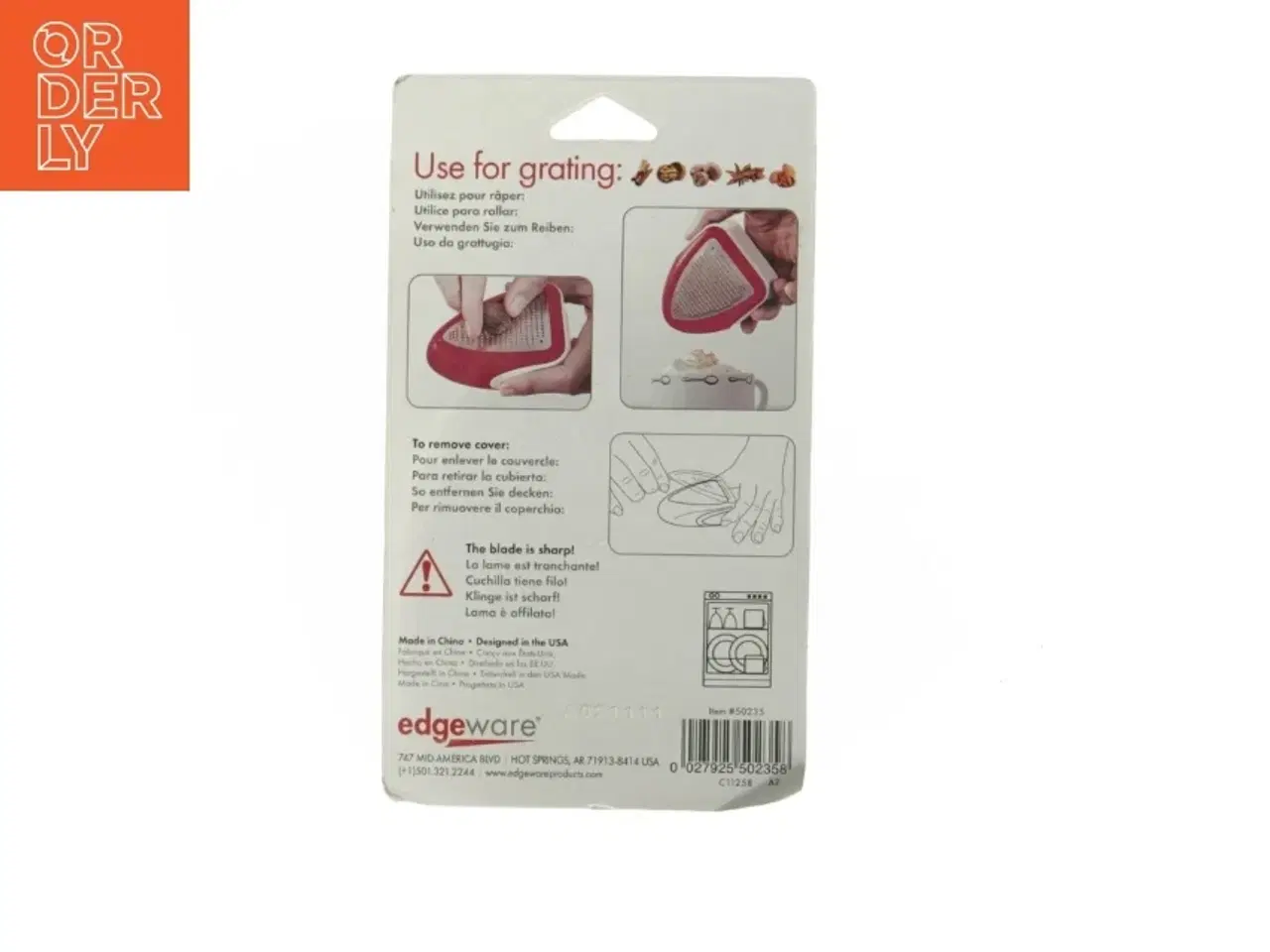 Billede 2 - Krydderirivejern fra Edgeware (str. 11 cm)