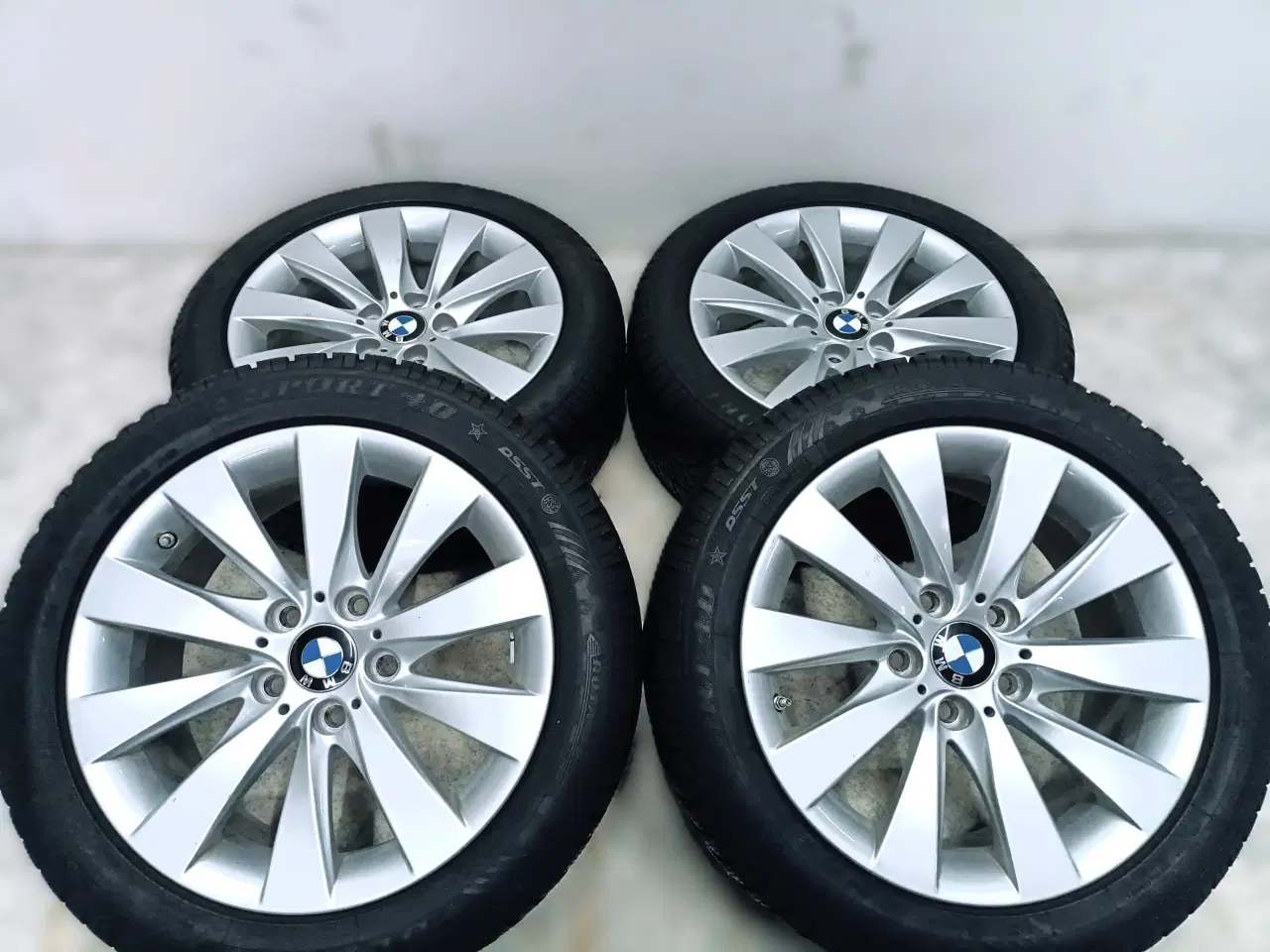 Billede 3 - 5x120 17" ET37 nav 72,6ø BMW vintersæt inkl.TPMS