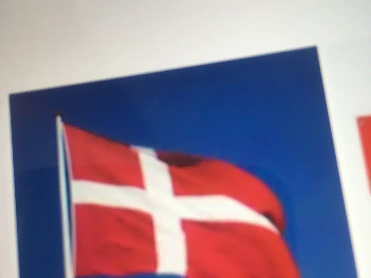 Billede 1 - Dannebrogsflag