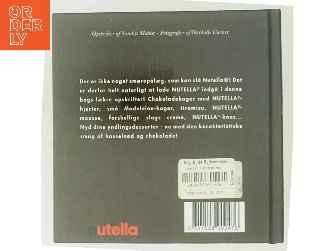 Billede 3 - Den lille bog om Nutella af Sandra Mahut (Bog)