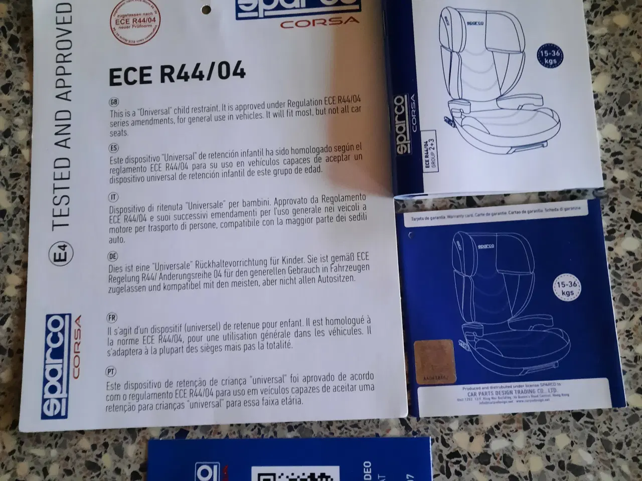 Billede 6 - Sparco autostol 