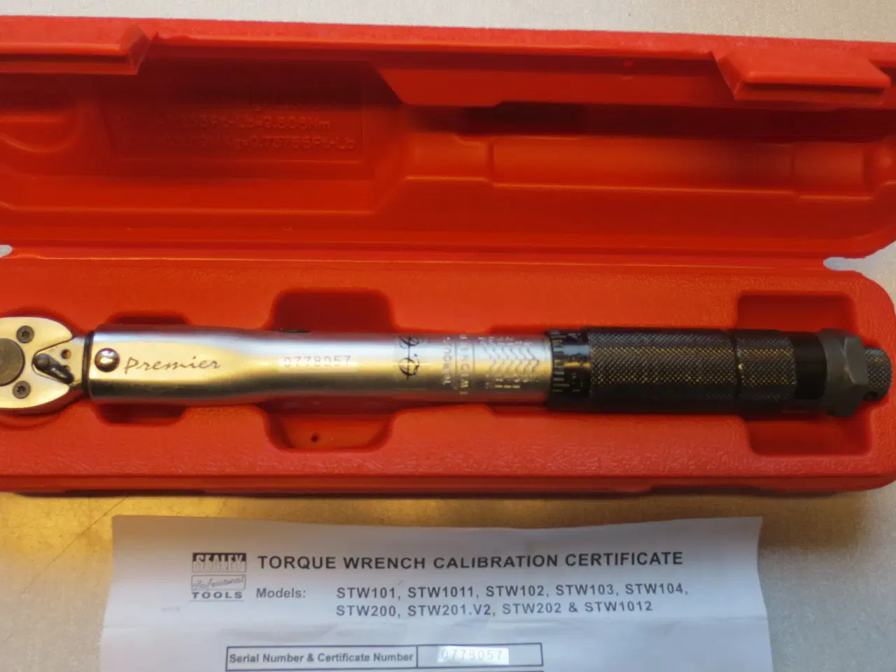 Billede 1 - Momentnøgle SEALY 3/8"