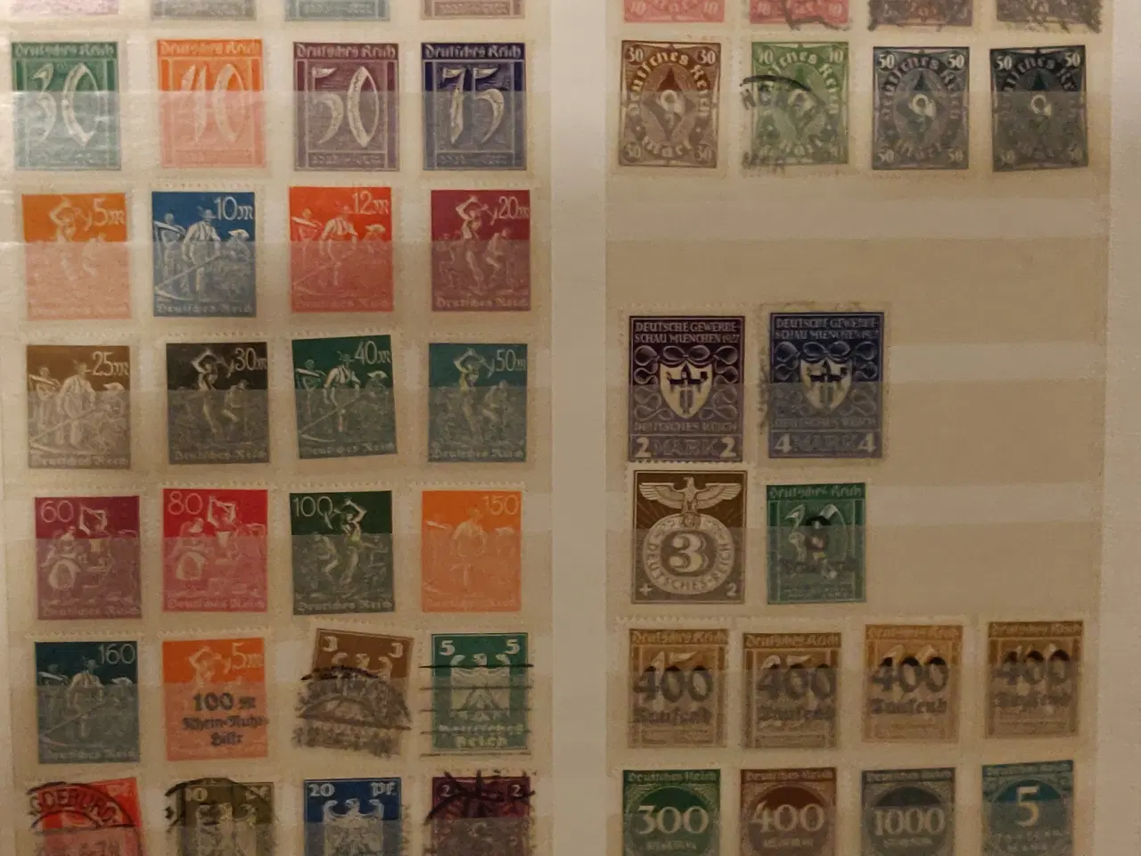 Billede 2 - Tyskland 1939-1945 spændende frimærke album 