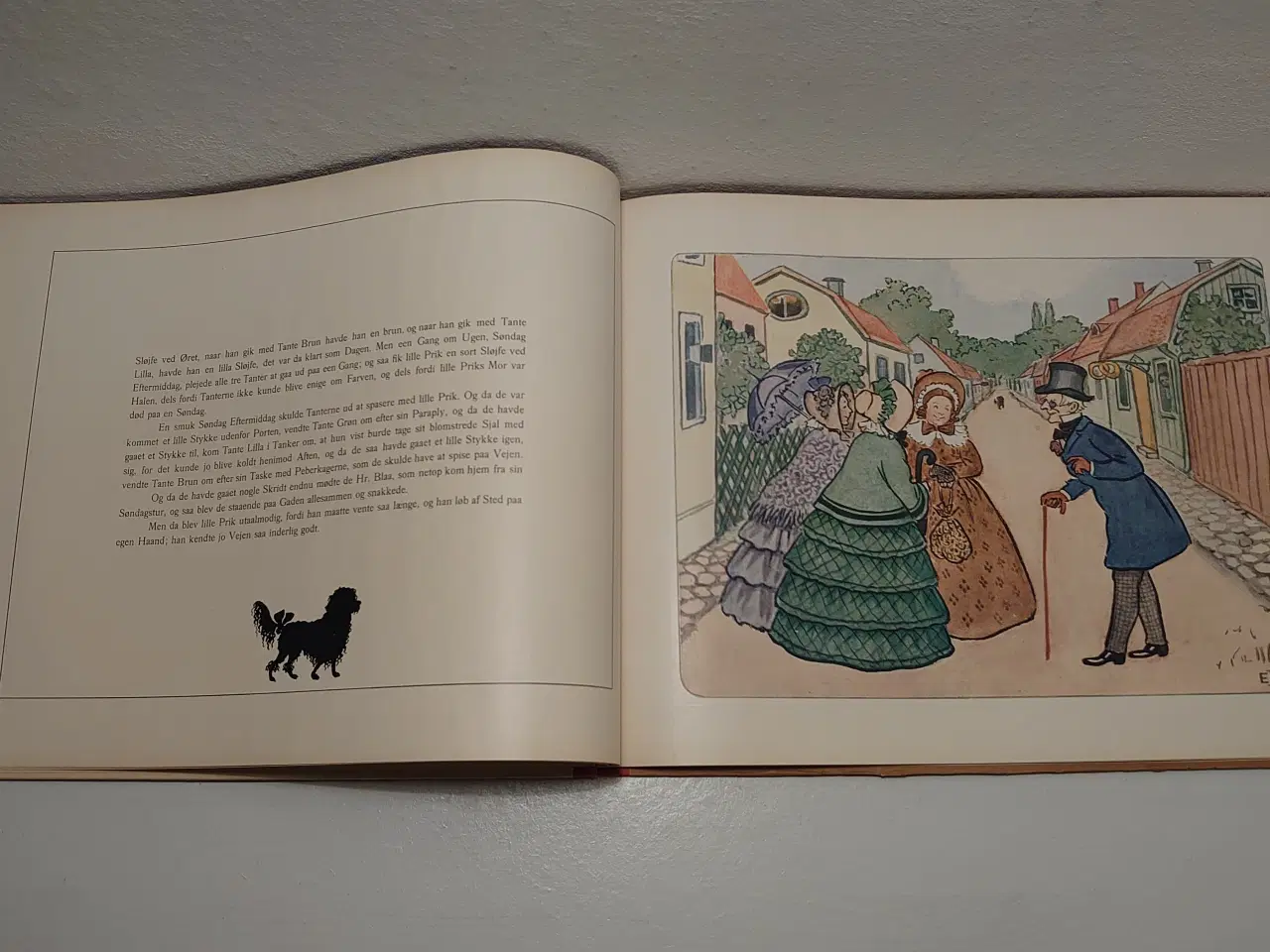 Billede 4 - Elsa Beskow:Tante Grøn, tante Brun.....1. udg 1919