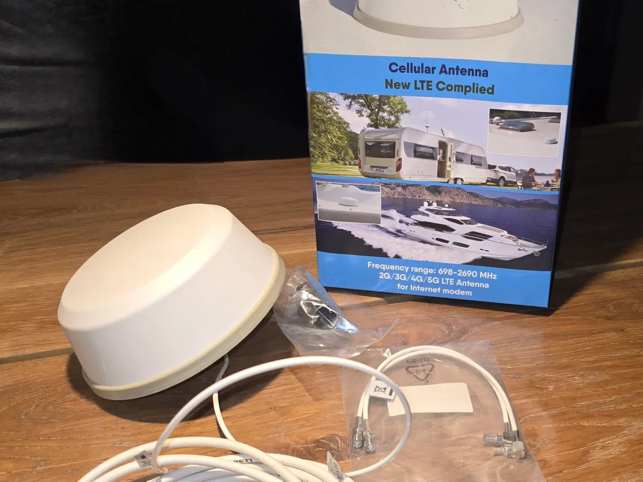 Billede 2 - 4G antennesæt zyxelrouter ink.ekstern antenne