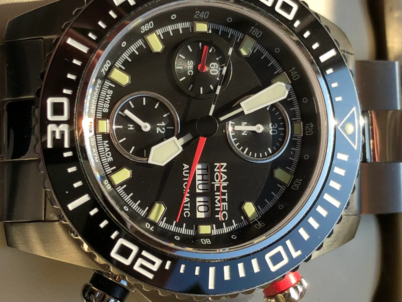 Billede 2 - 7750 IKKE BREITLING SWISS MADE AUTOMATIK 