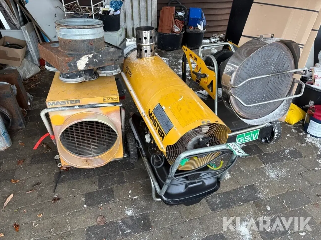 Billede 1 - Varmekanon  Master Bh 170, B 30 EPR, XL 9 - 3 styk