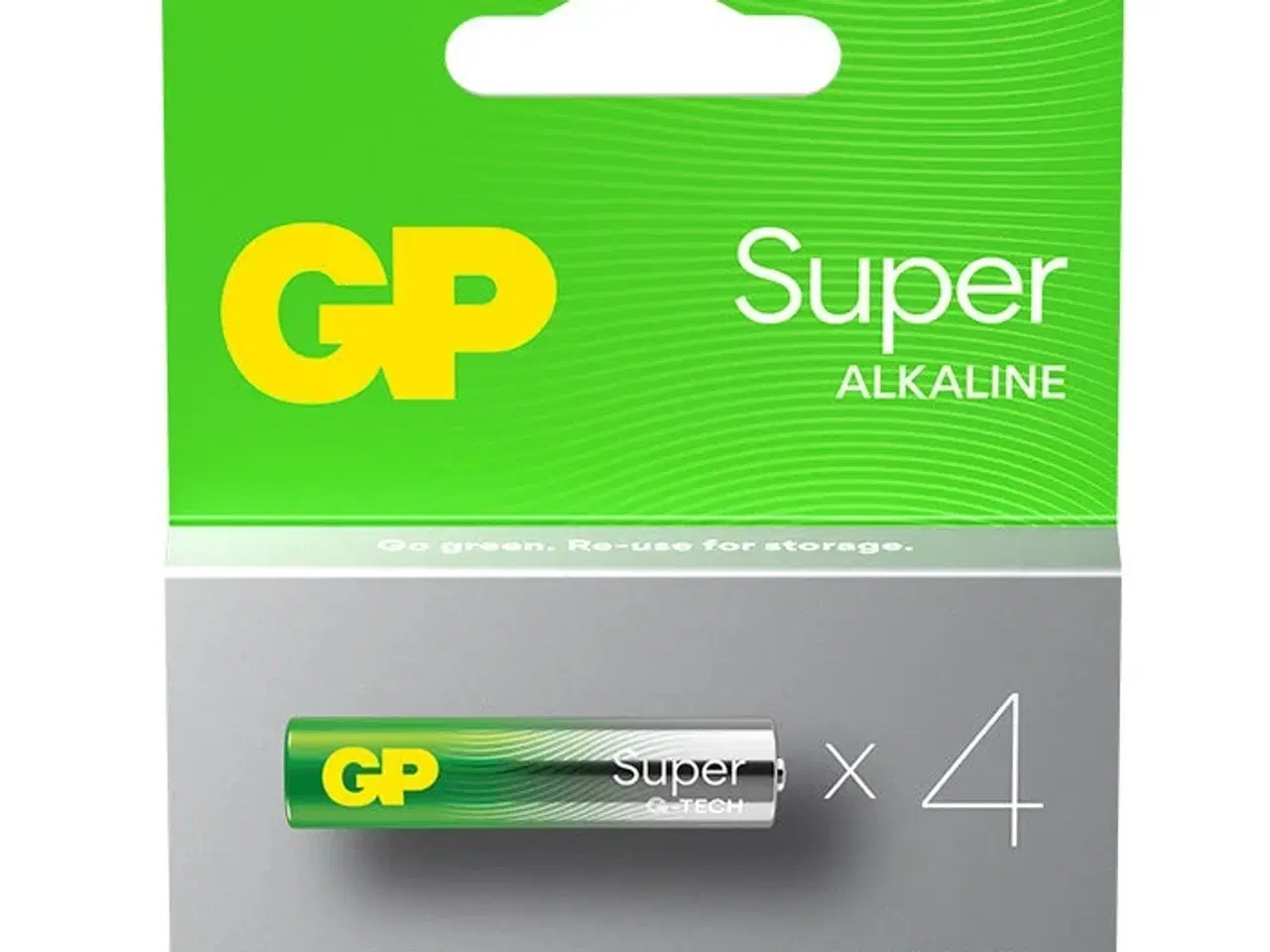 Billede 1 - GP Super Alkaline AAA-batteri 24A/LR03 4-pak