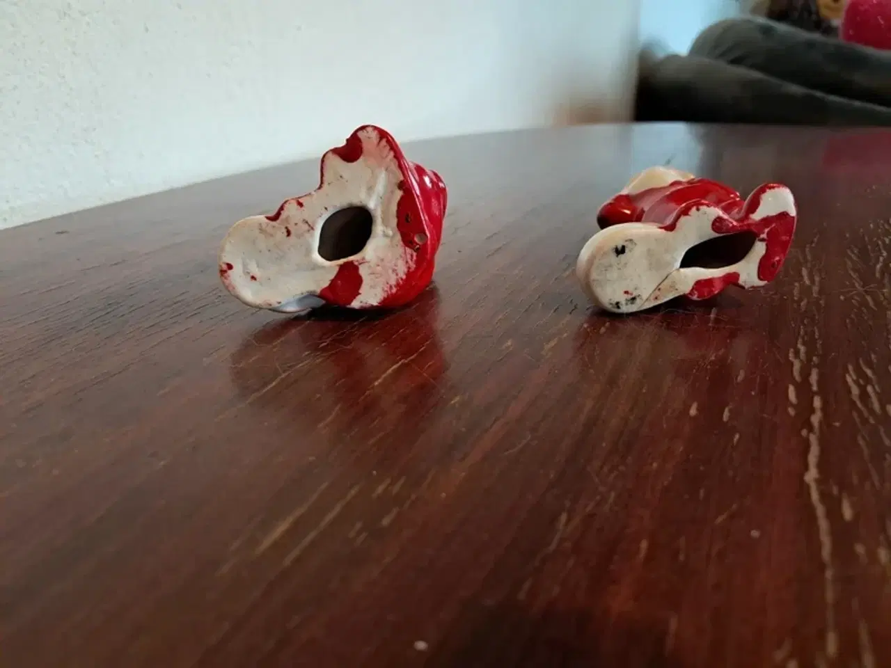 Billede 6 - Sæt med to retro julemandsfigurer