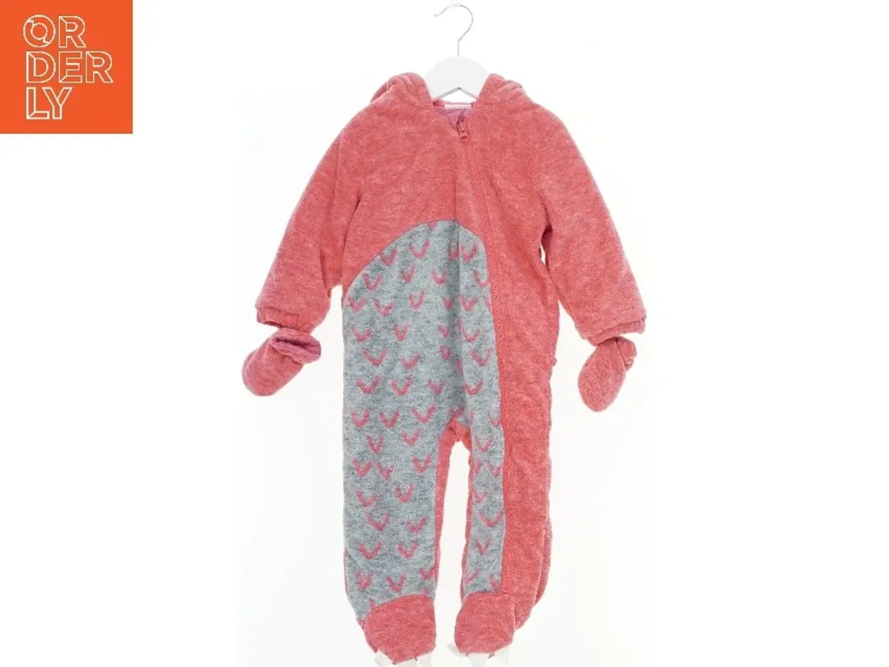 Billede 1 - Børne heldragt med hætte fra Next Baby (str. 74)