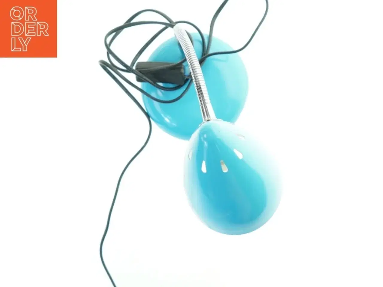 Billede 2 - Blå bordlampe (str. 32 cm)