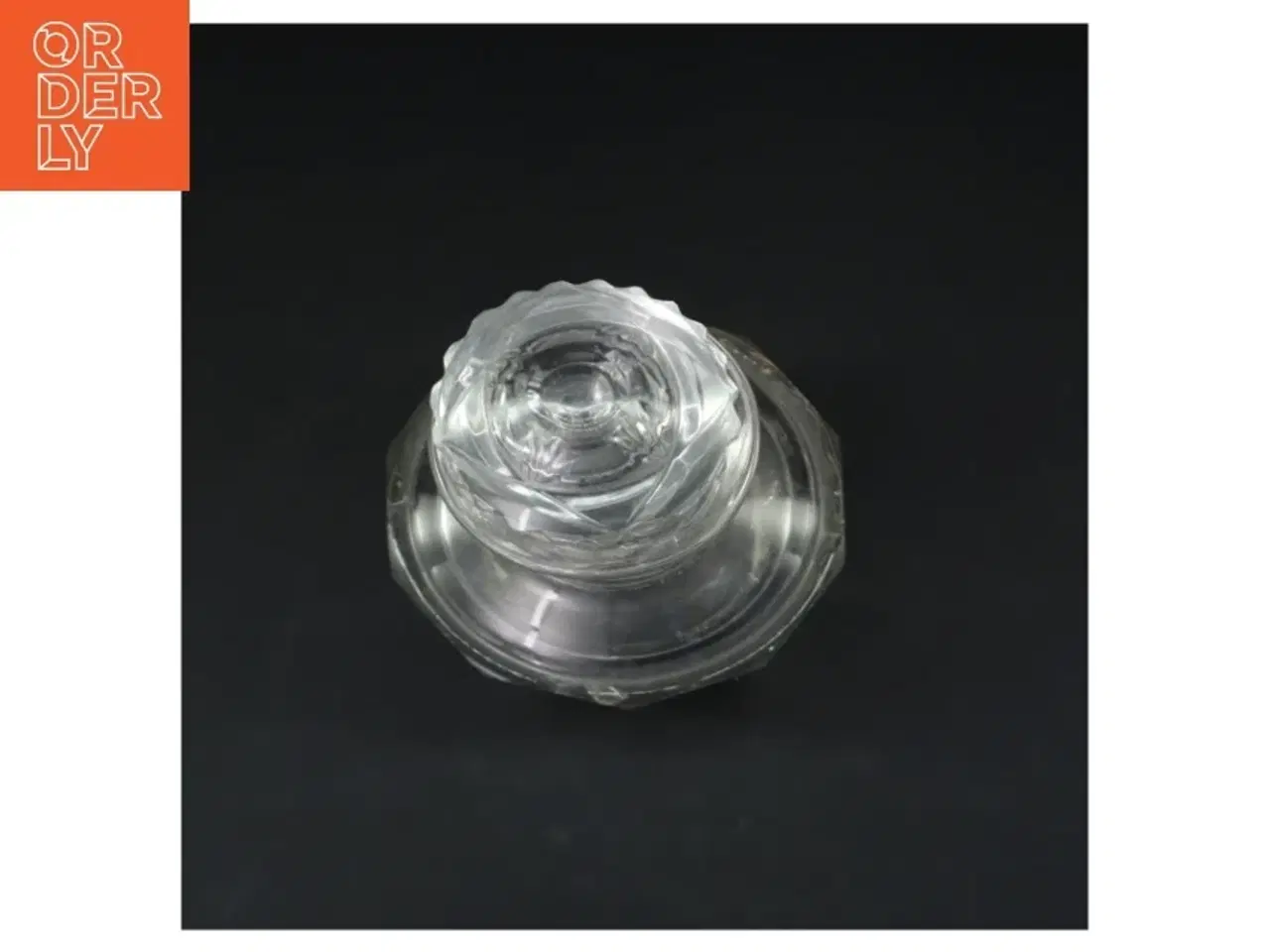 Billede 3 - Dekorativ glaskaraffel (str. 31 cm)