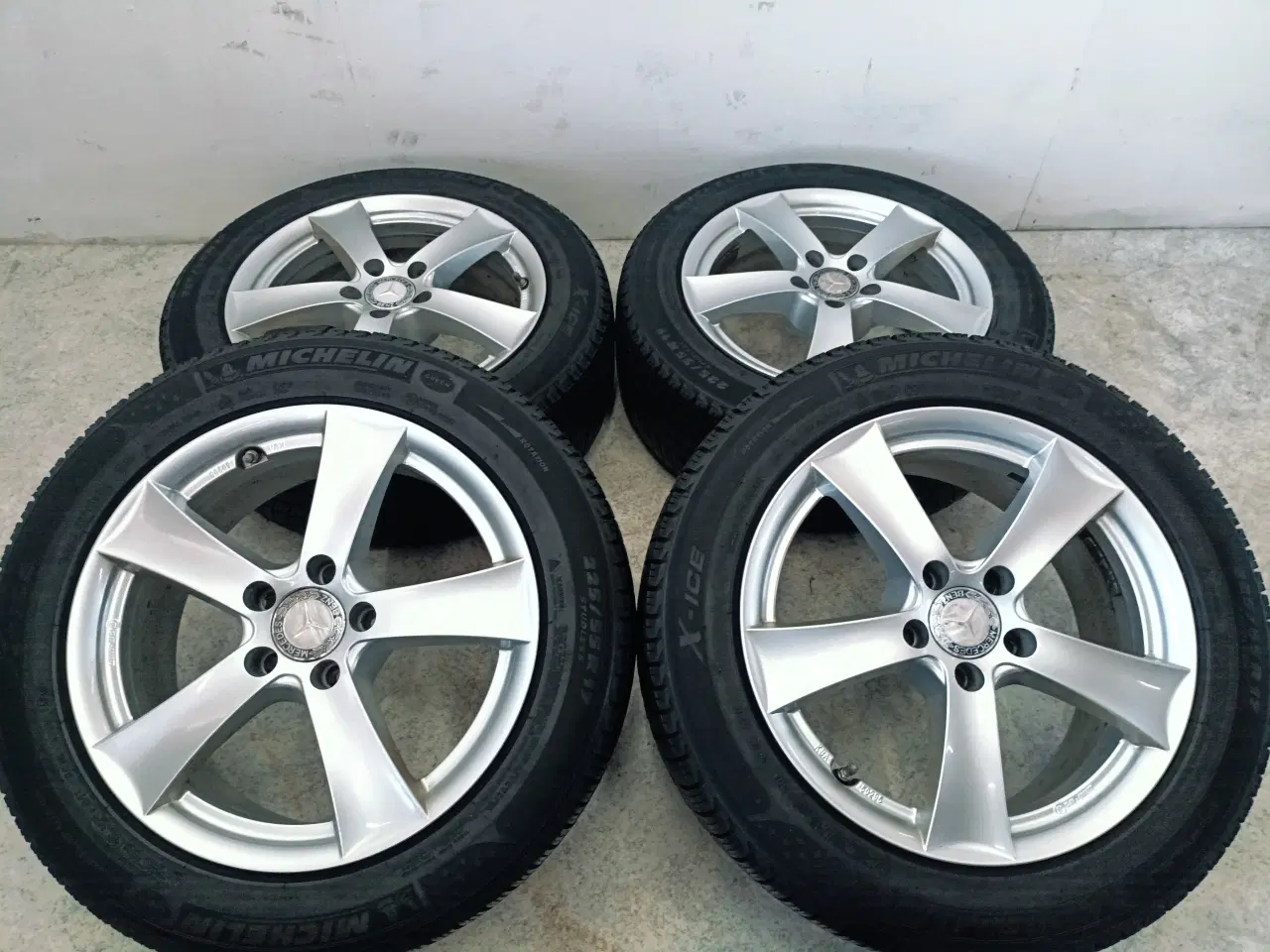 Billede 3 - 5x112 17" ET40 nav 66,6ø Mercedes vintersæt