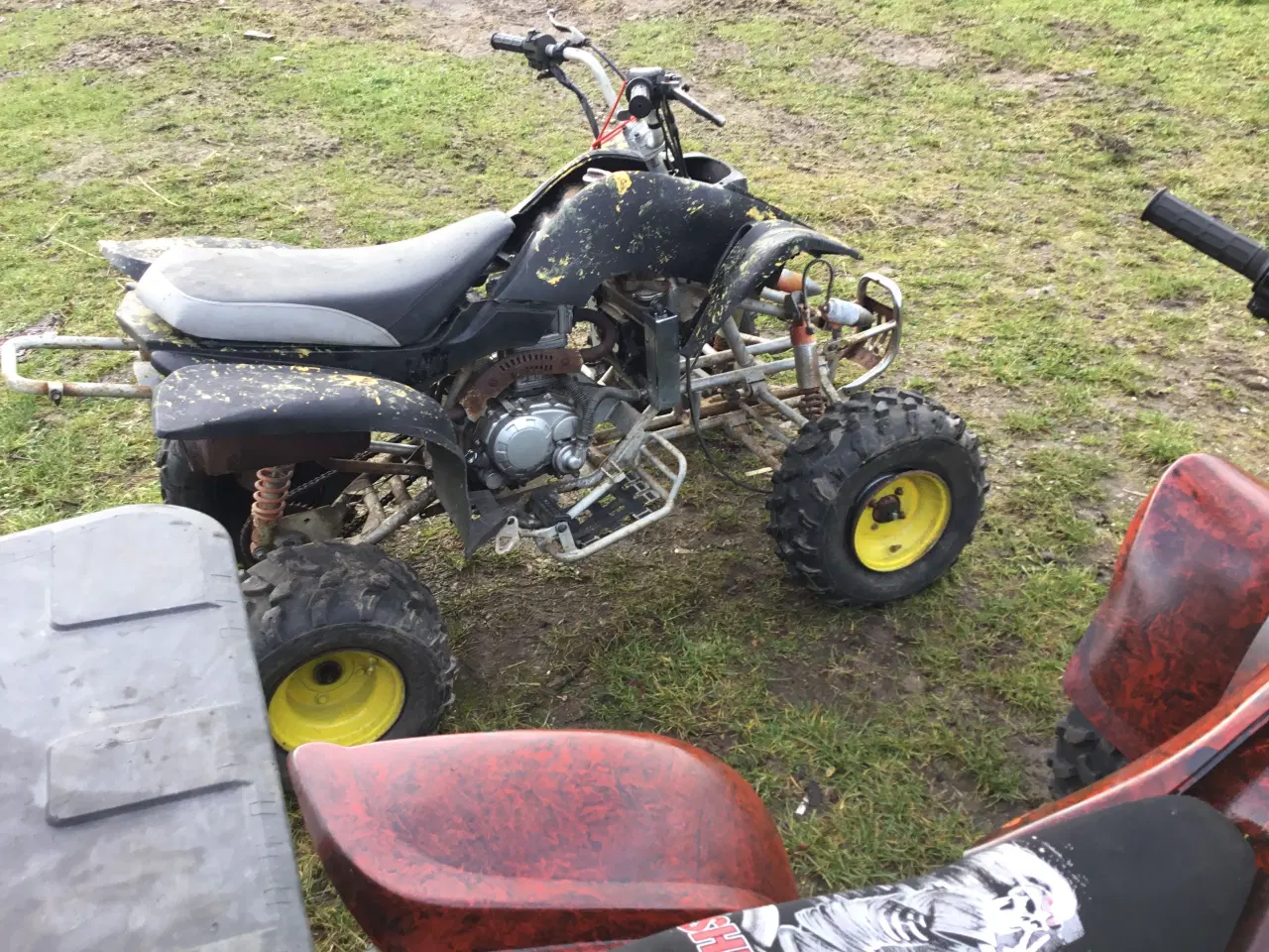 Billede 6 - 2 stk store ATV på 200 4 gear frem og 1 bak