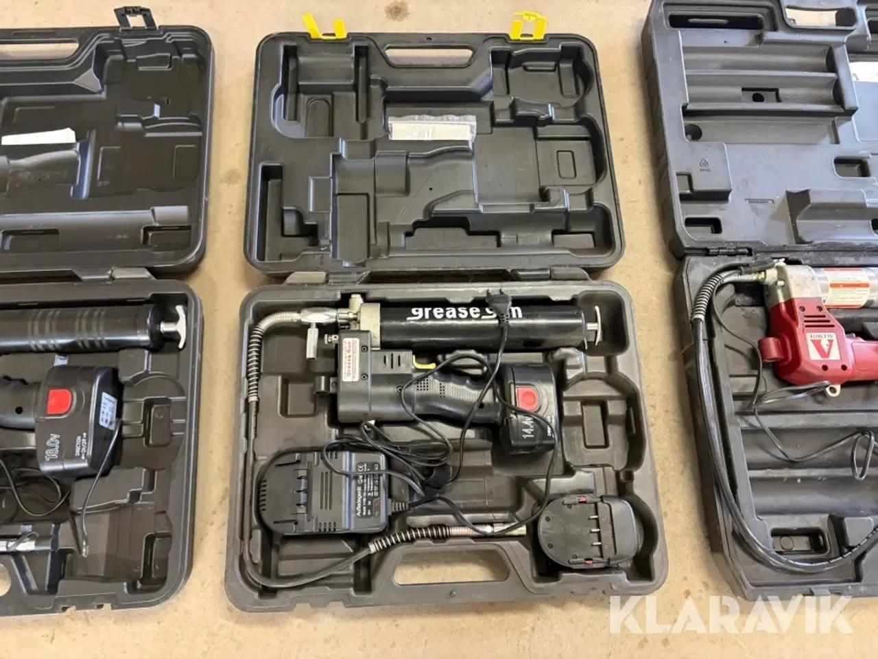 Billede 7 - Elektriske fedtpistoler i kufferter 3 styk