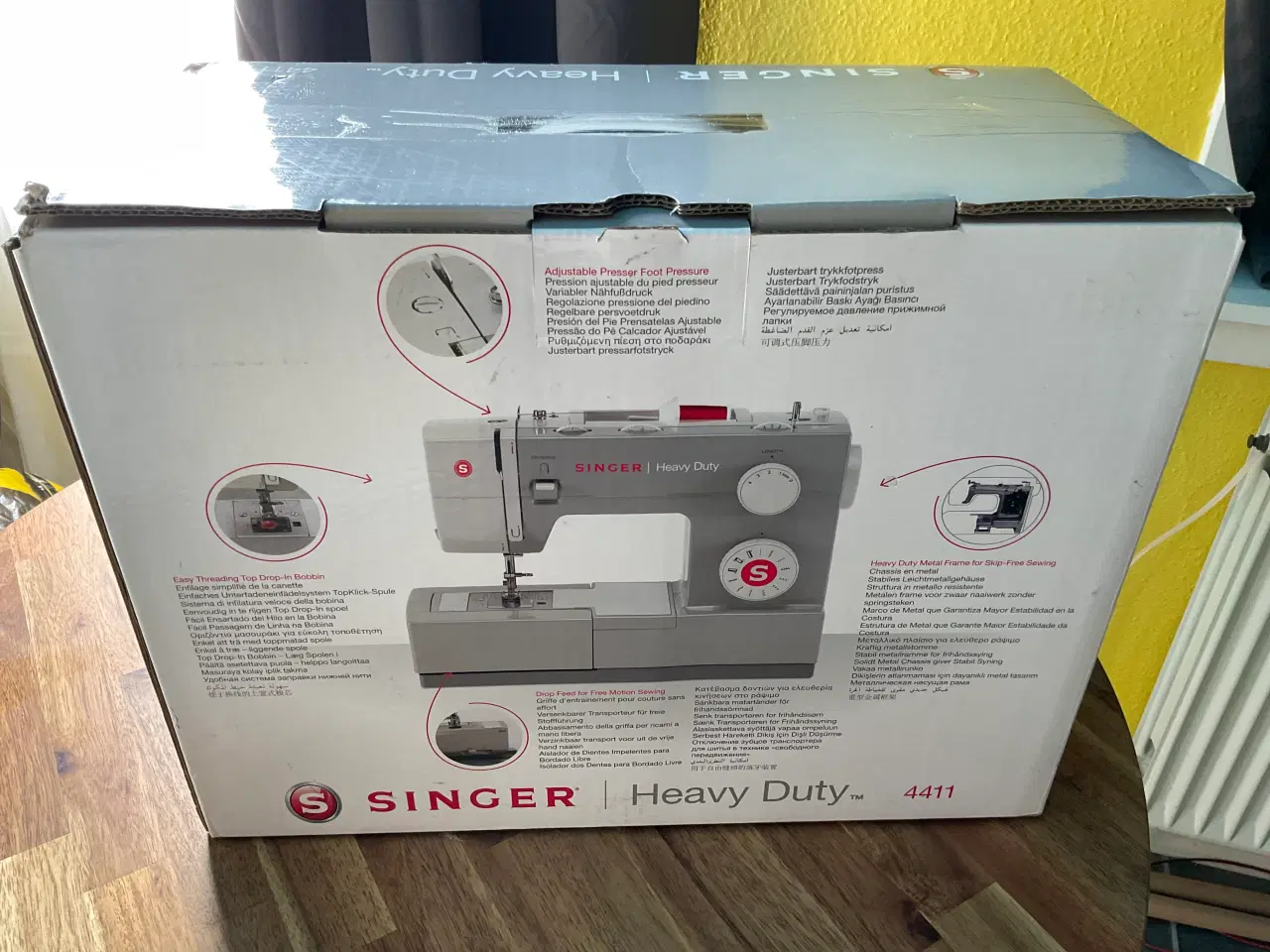 Billede 1 - symaskine, singer 4411 heavy duty