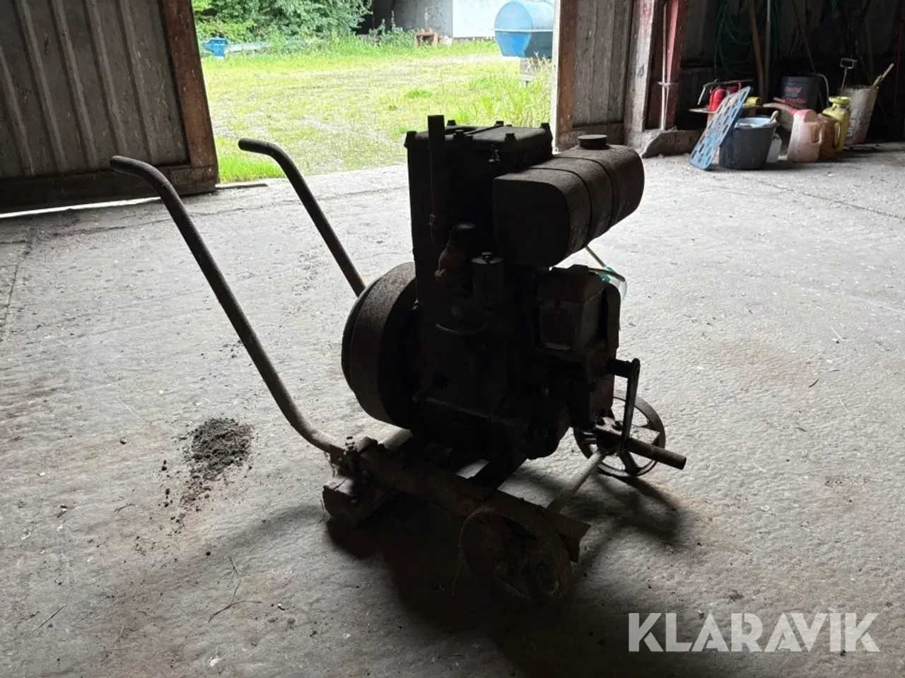 Billede 7 - Stationær motor R.A.Lister
