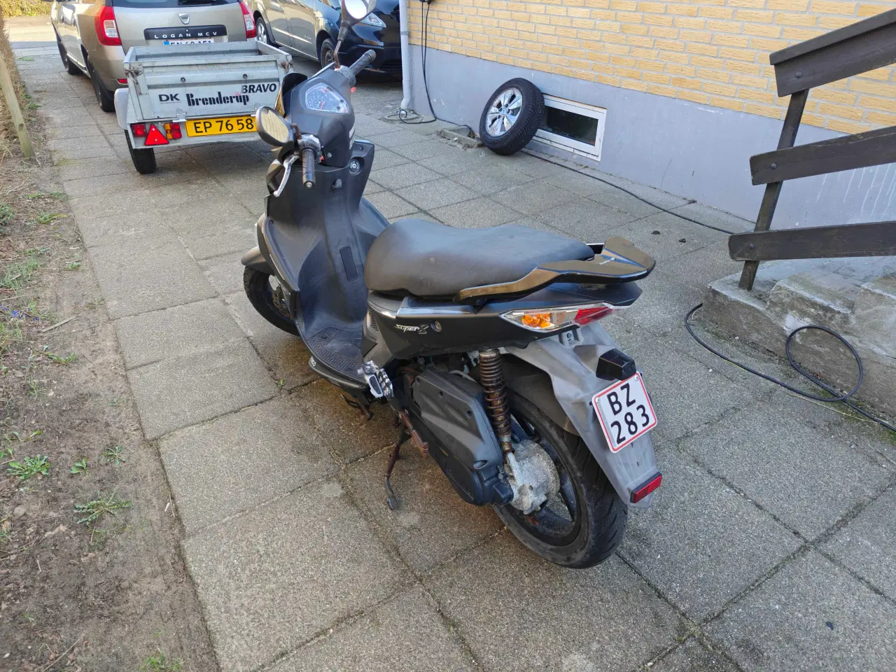 Billede 3 - Kymco Super 8 2019, meget lidt brugt.