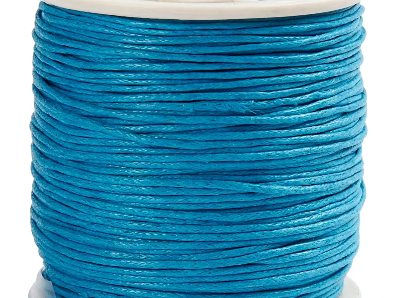 Billede 1 - Turkis Bomuldssnor 1 mm - 40 m til Kreative Projekter