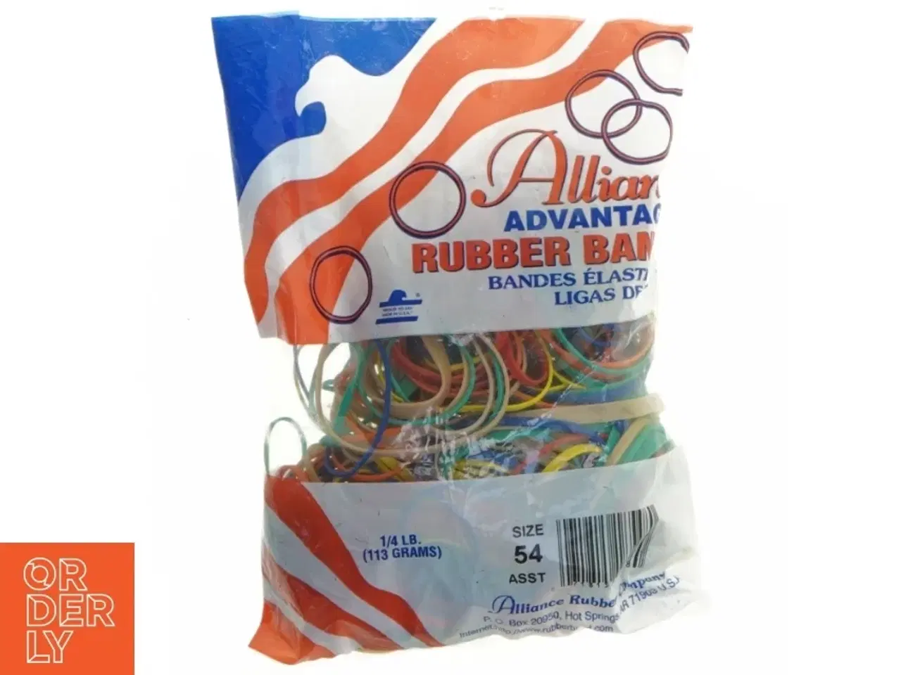 Billede 1 - Pakke med Alliance gummibånd fra Alliance