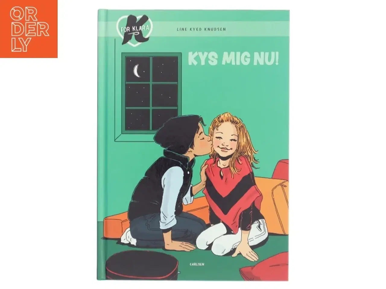 Billede 1 - K for Klara, Kys mig nu! af Line Kyed Knudsen (Bog)