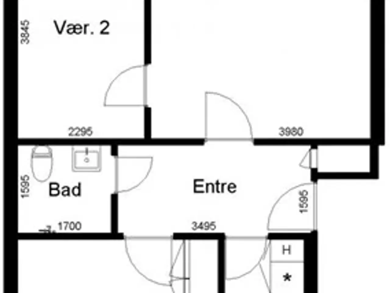 Billede 1 - 84 m2 lejlighed med altan/terrasse, Skive, Viborg