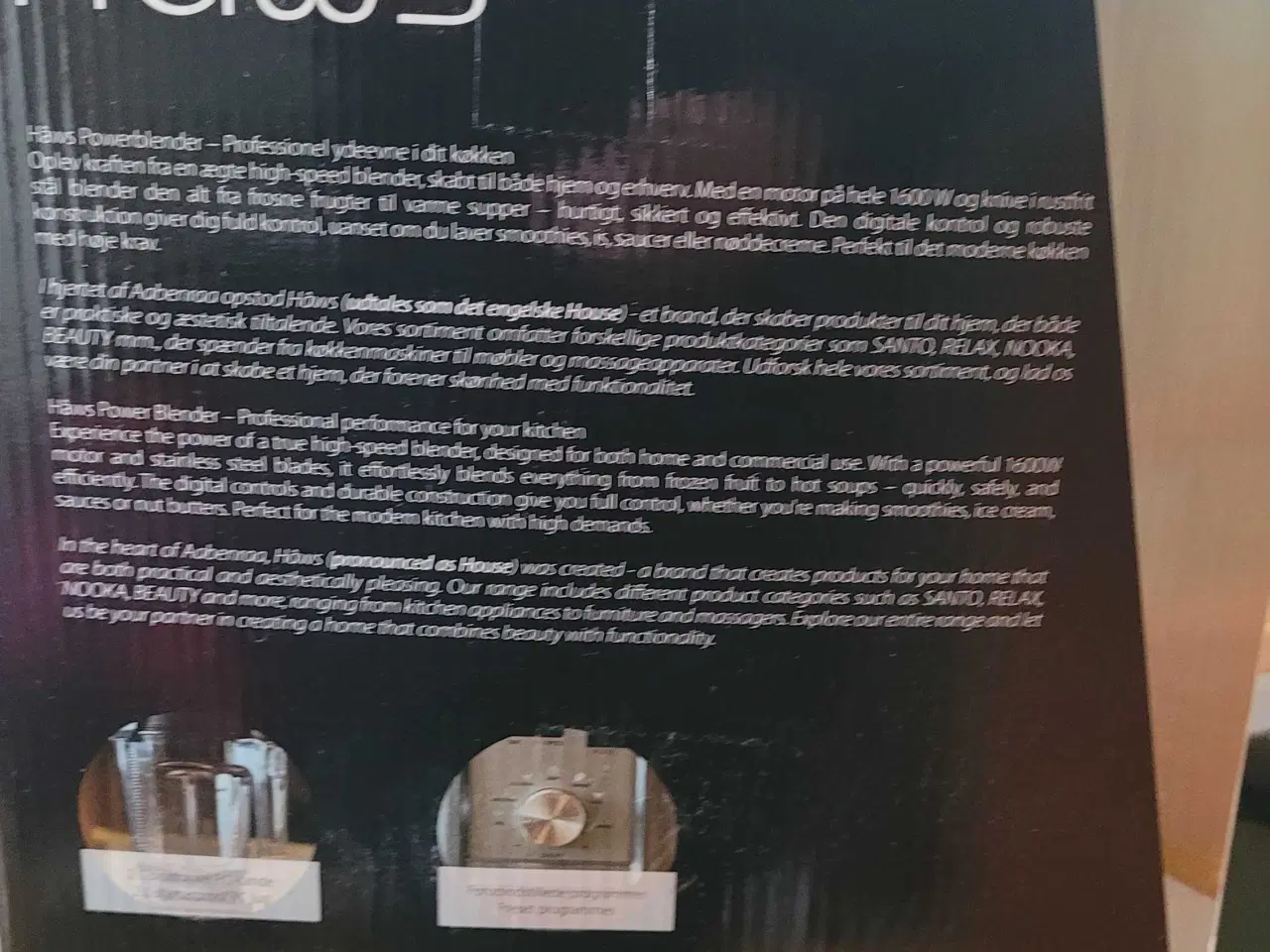 Billede 5 - Blender med kraftig motor 1600 W.  