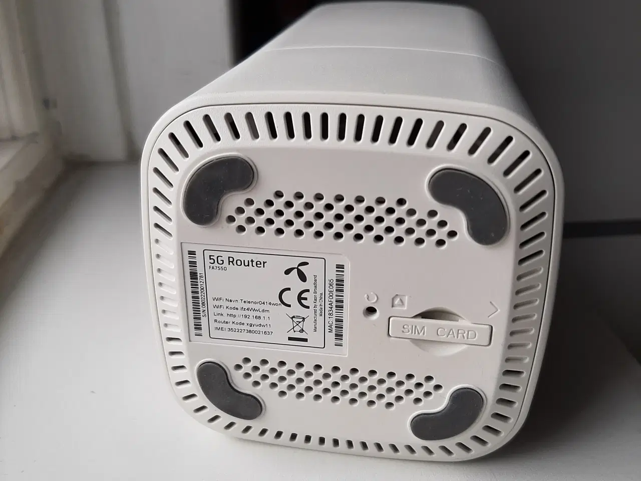 Billede 3 - 5G Kaon fa7550 router