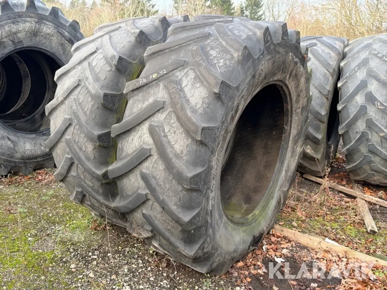 Billede 6 - Landbrugsdæk BKT 710/70R42 2 styk